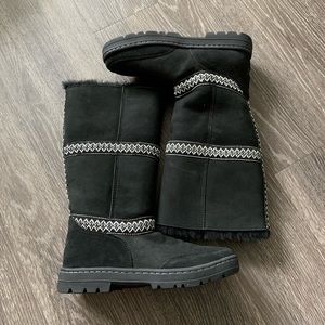 Ugg Sundance revival tall embroidered boots